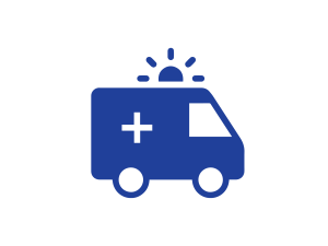 An ambulance - an important part of Tasmania's emergency services